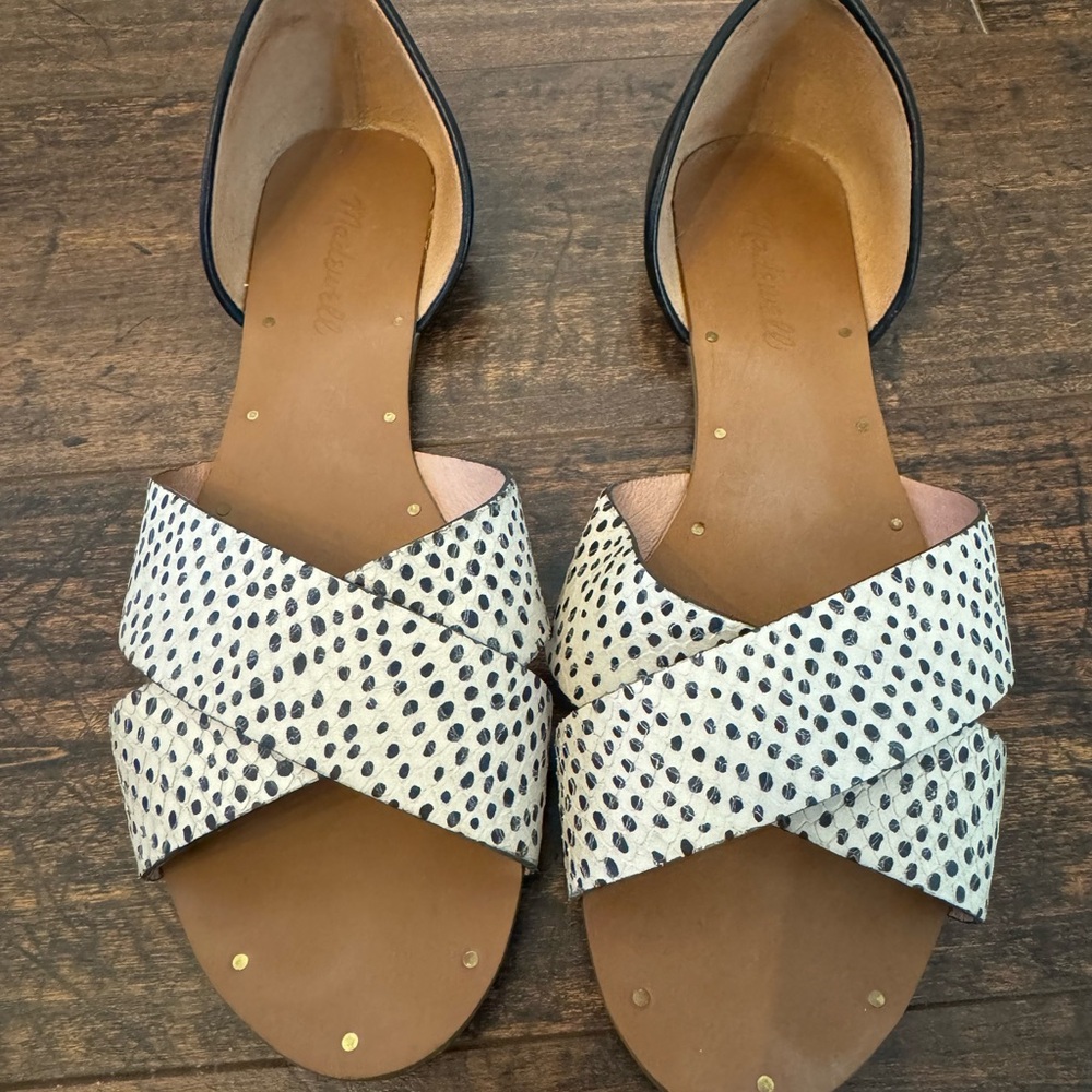 Madewell flats, excellent condition